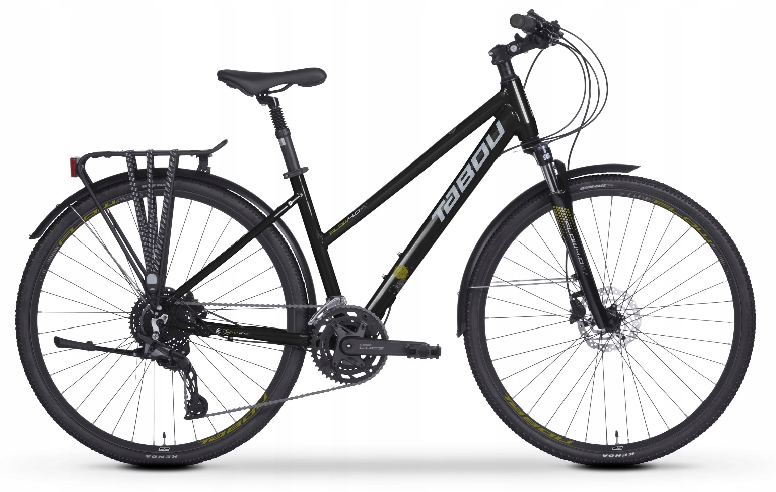 Tabou Flow 4.0 Eq W 28" Black Gold 17"