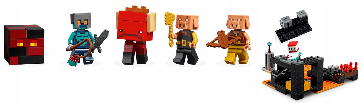 LEGO MINECRAFT 21185 - BASTION W NETHERZE Wiek dziecka 8 lat +
