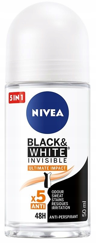 

Nivea Black & White Antyperspirant W Kulce