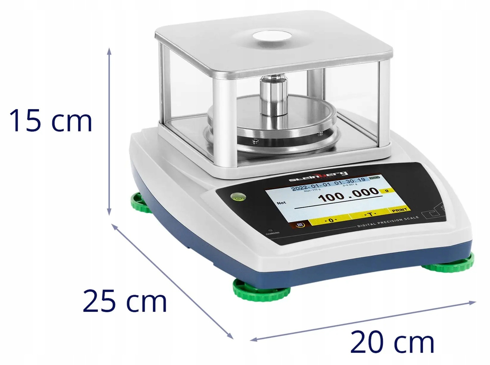 Waga laboratoryjna precyzyjna 300/0,001g STEINBERG SBS-LW-300-MAXT 10031198
