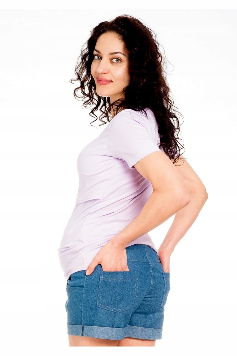 SPODENKI CIĄŻOWE JEANS rozm. XL Kolor niebieski