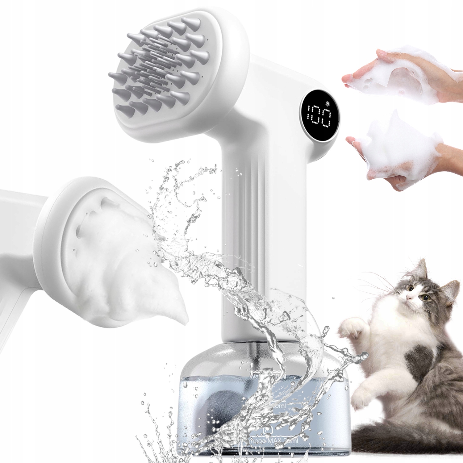 Levně Usb Stroj Na Čištění Pěny, Elektrický Čisticí Stroj S Dvojitou Bublinou