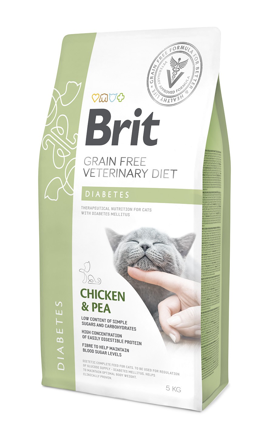 Brit Grain Free Veterinary Diets Cat Diabetes 5kg