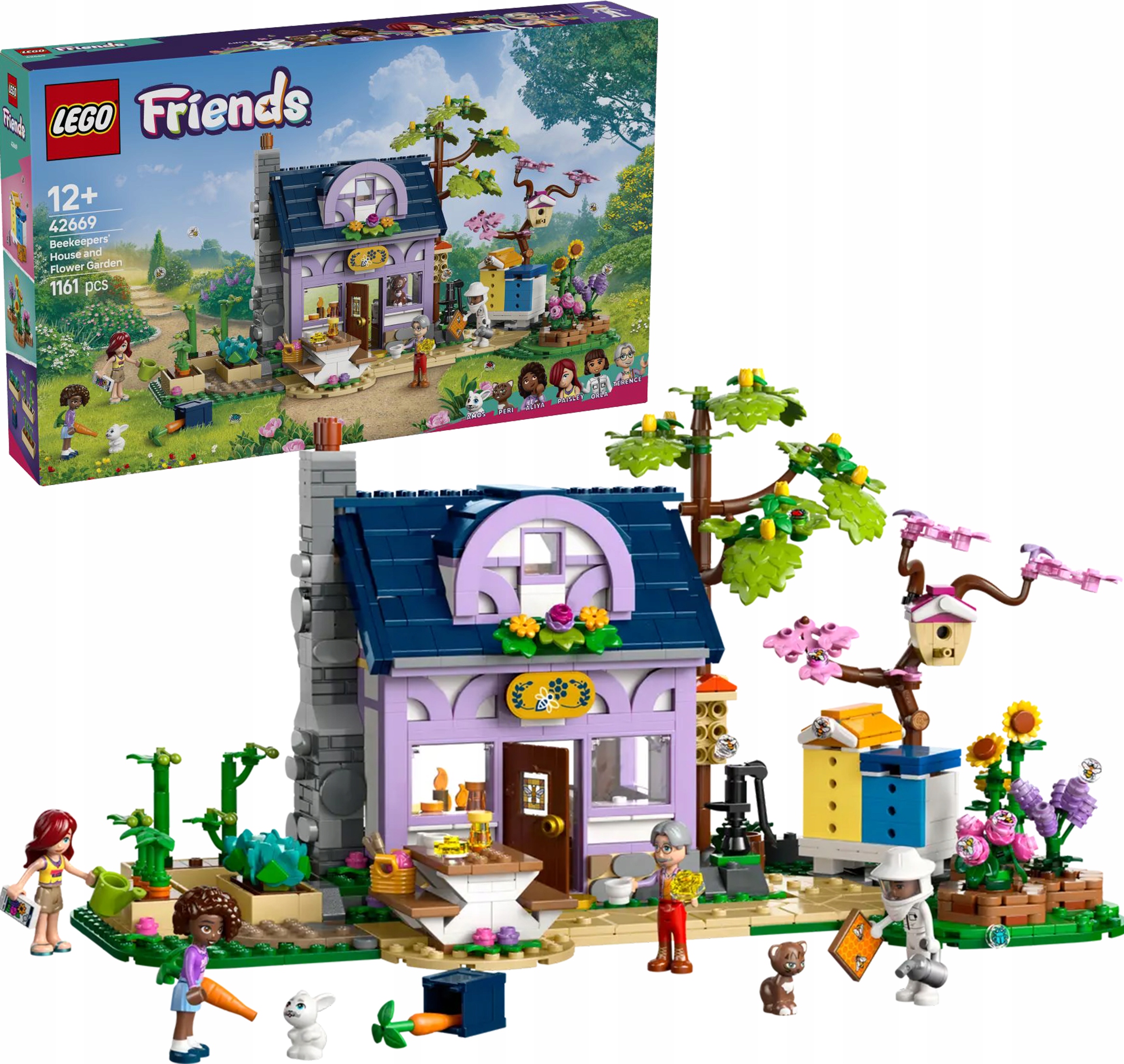 Lego Friends Dům včelařů a Květinová zahrada 42669