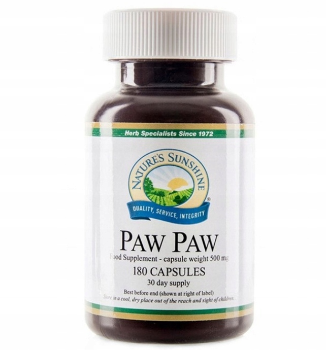 Nature's Sunshine- Paw Paw przeciw nowotworowy
