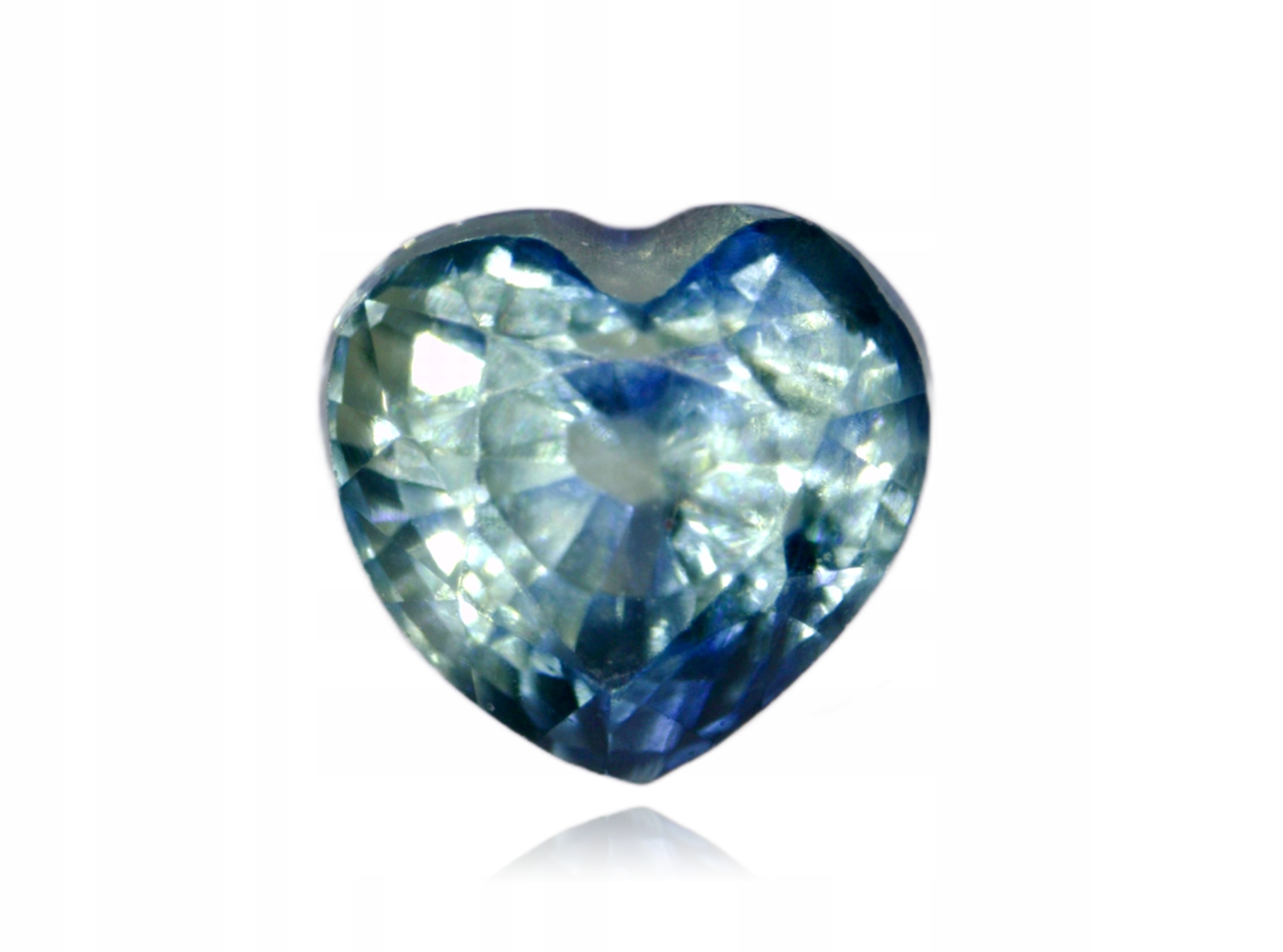 Safír 0.31ct Zelené srdce eCertifikát Wbd