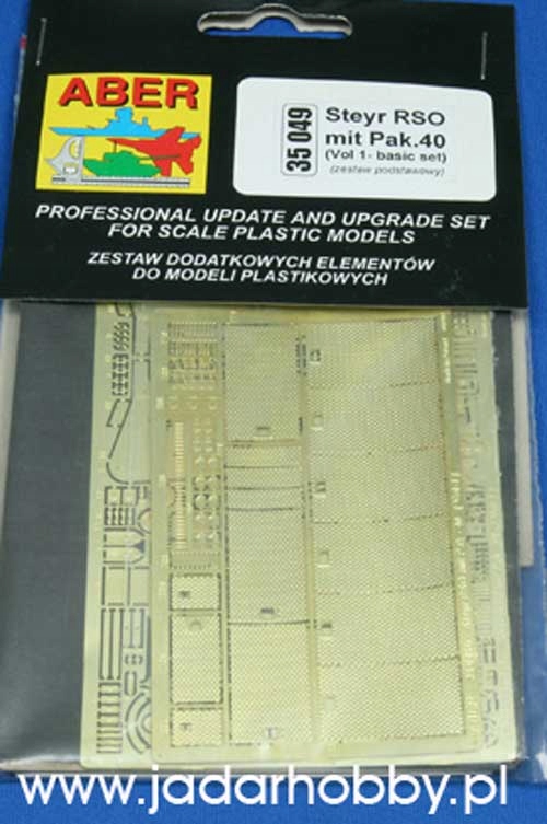 Aber 35 049 1/35 Steyr Rso mit Pak 40 set.1 Základní sada (Italeri)