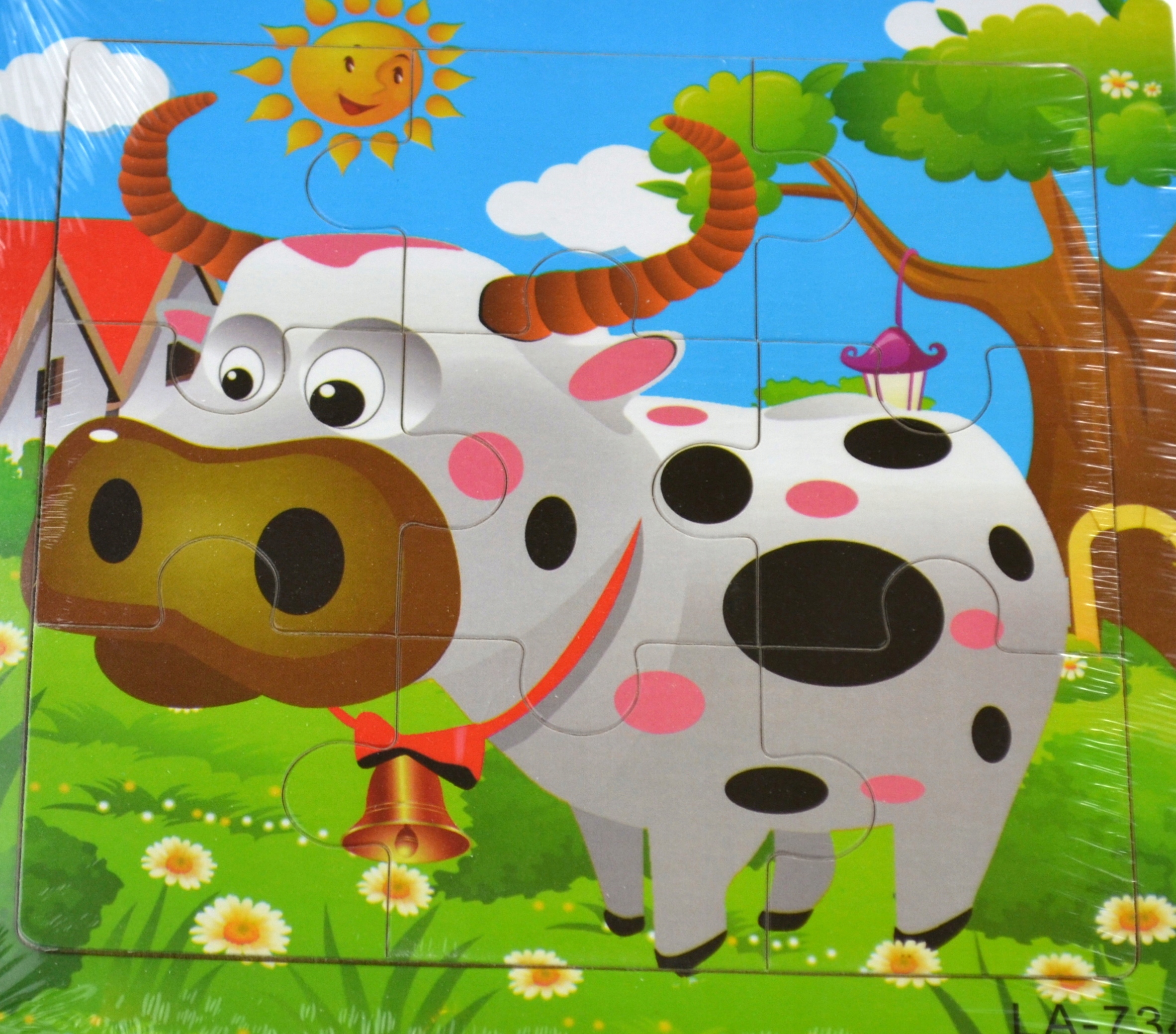 

Edukacyjne Puzzle Drewniane Układanka 9 elementów