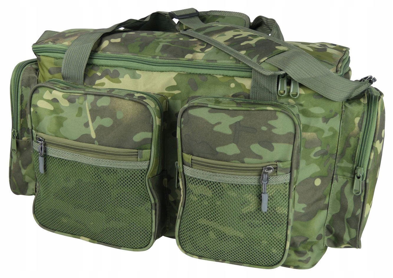Torba Wędkarska York Green Camo Duża 45 x 30 x 25 CM