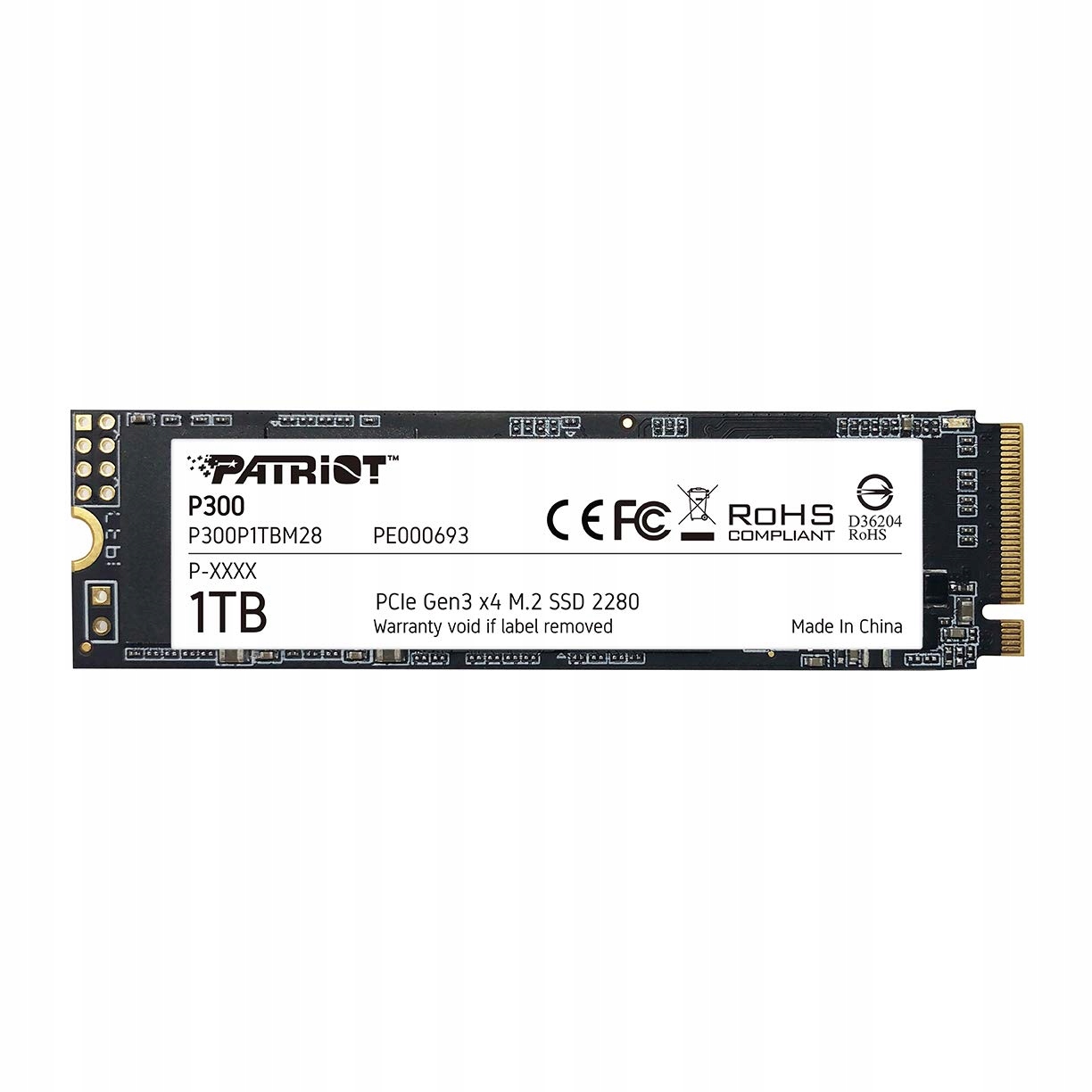 Patriot P300/ 1TB/ Ssd/ M.2 NVMe/ 5R P300P1TBM28