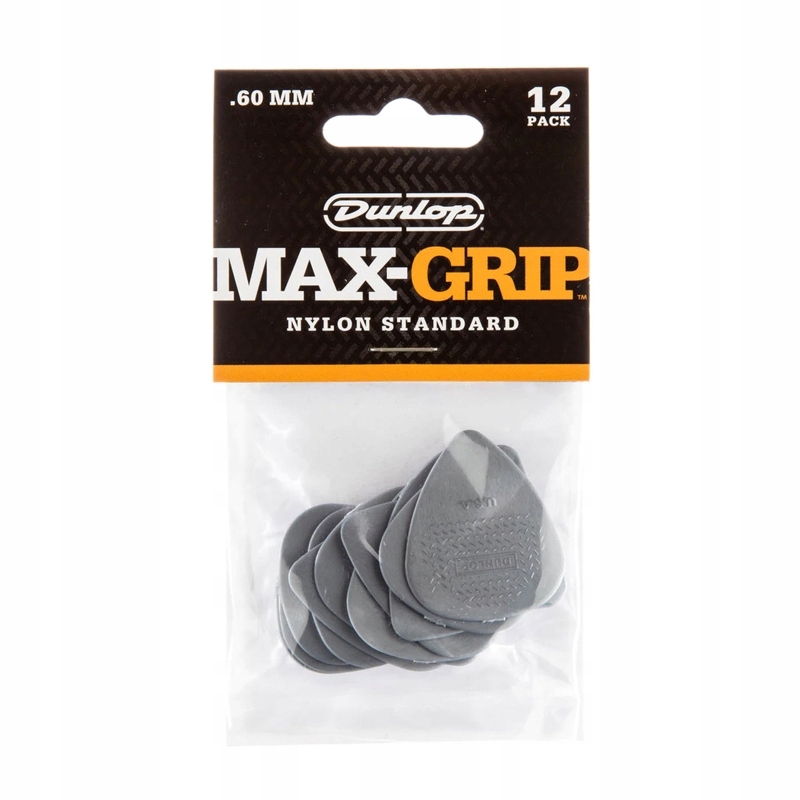 

Kostka gitarowa Dunlop Max-grip 0,60mm 12 sztuk