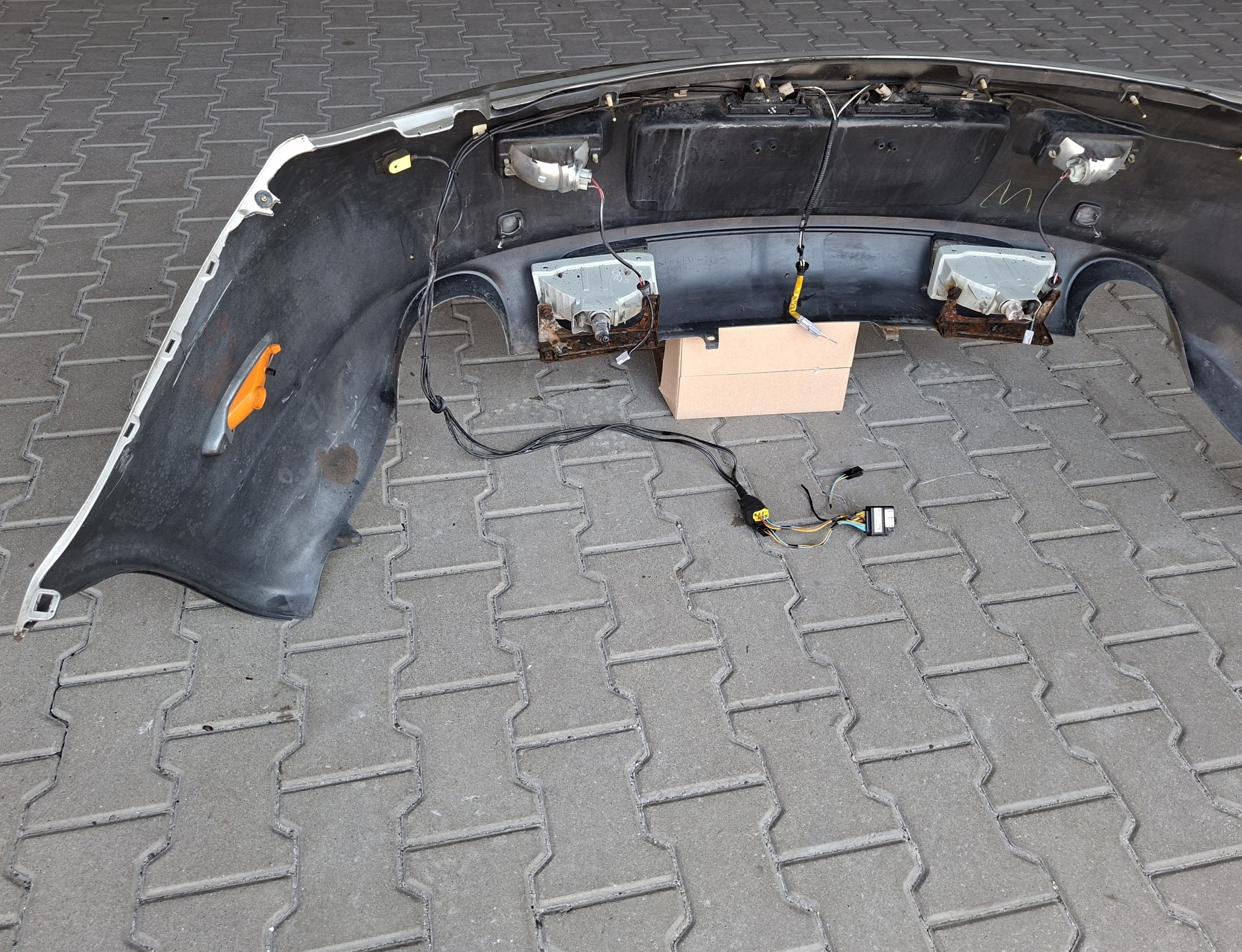 bumper rear part rear complete LEXUS SC II 430 SC430 1C0