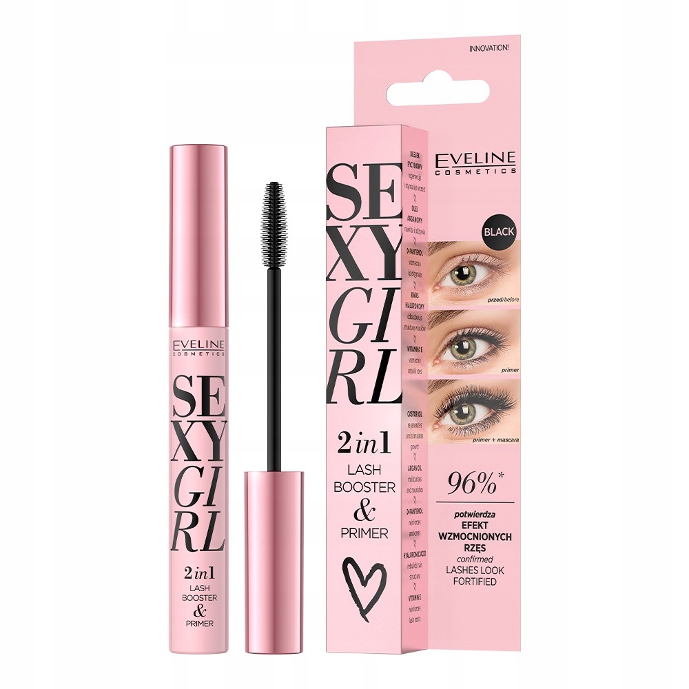 

Eveline Cosmetics Sexy Girl baza i odżywka do rzęs