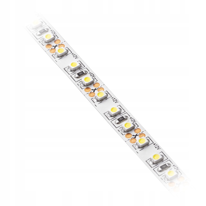Taśma LED 12V IP20 bez żelu 30W neutralna 5m GTV