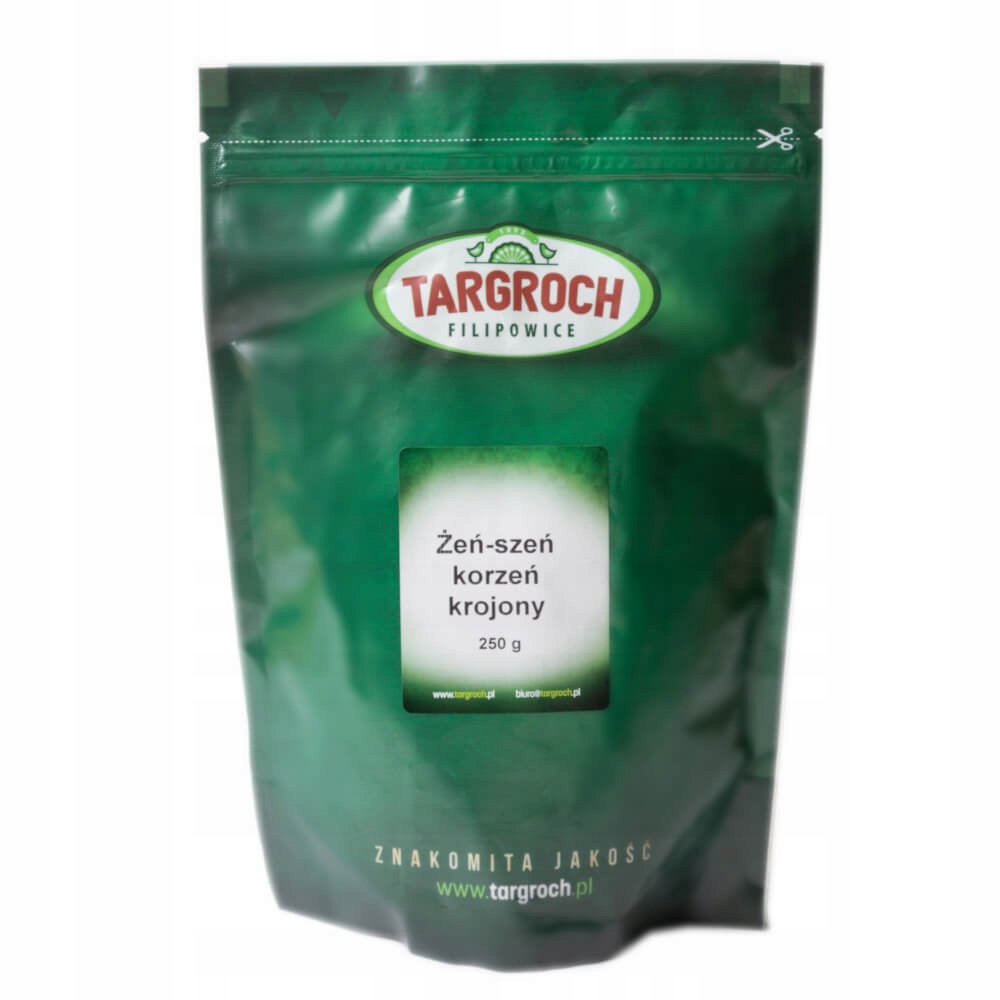 

Żeń Szeń Korzeń Krojony 250G