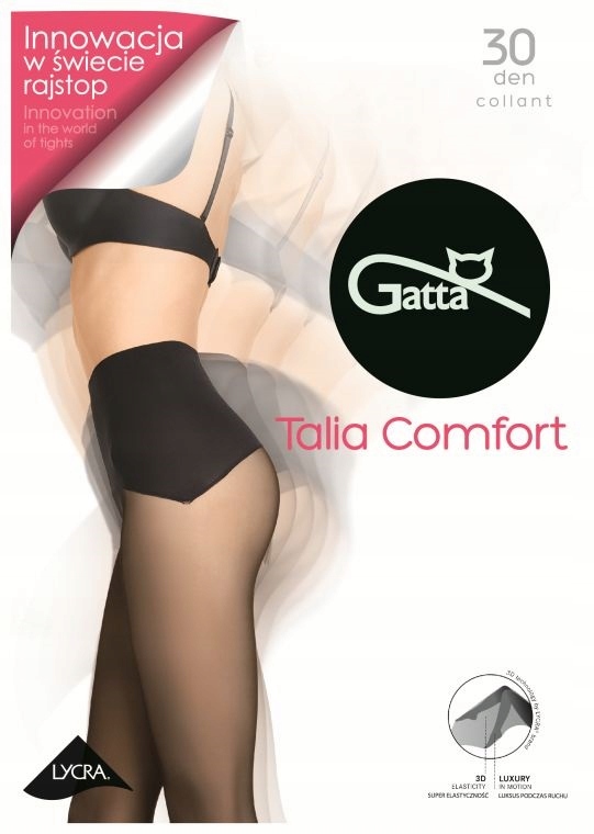 

Gatta Talia Comfort Raj.bezszwowe 1-2 / Nero