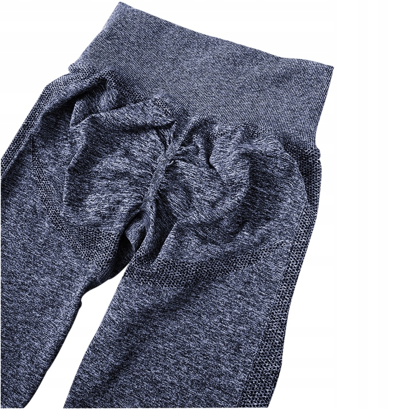 LEGINSY SPORTOWE BEZSZWOWE WYSOKI STAN FITNESS MODELUJĄCE NA SIŁOWNIE XL Rozmiar XL