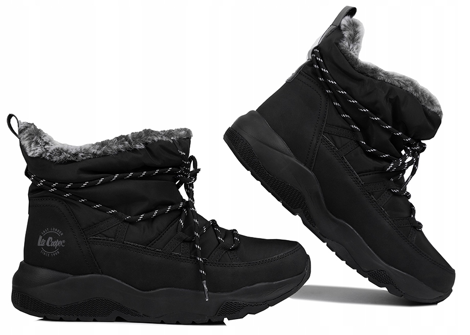 Lee Cooper dámské pohodlné zateplené vysoké podzimní zimní boty vel