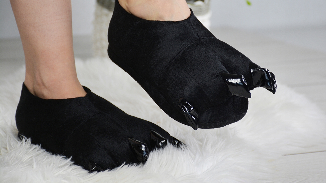 KAPCIE PLUSZOWE CIEPŁE ŚMIESZNE MĘSKIE PANTOFLE DOMOWE CIAPY LACZKI 40 46 Marka inna