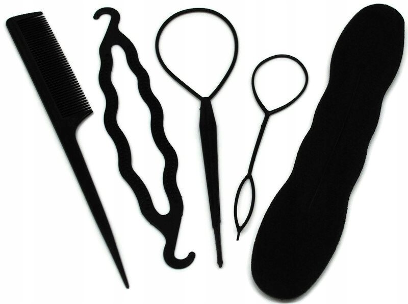 Szpilki koka wypełniacz twister hairagami grzebień