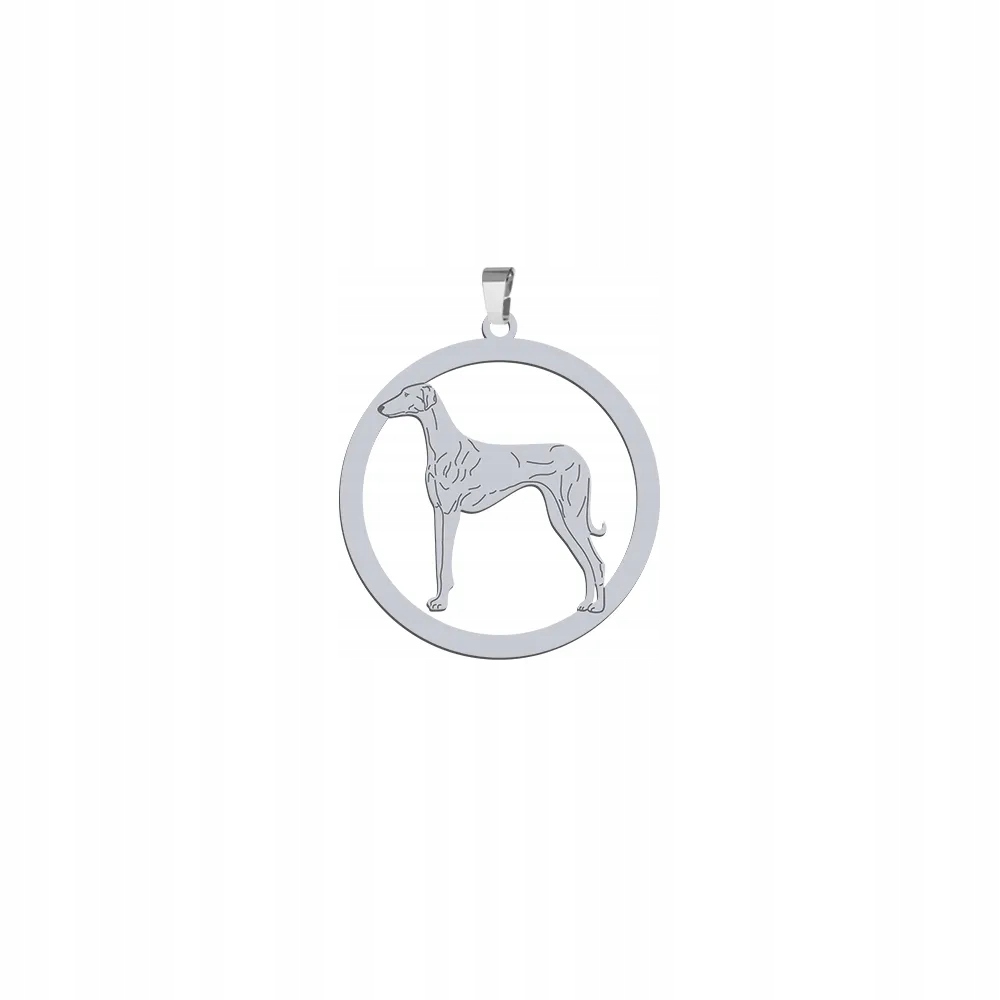 Stříbrný přívěsek s africkým chrtem se psem 925 Šperky Gravírování Bonus