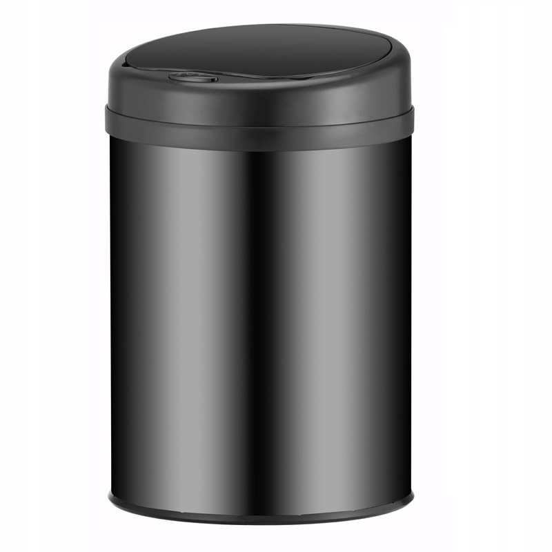 Automatyczny Bezdotykowy Kosz Na Śmieci Czarny 30L