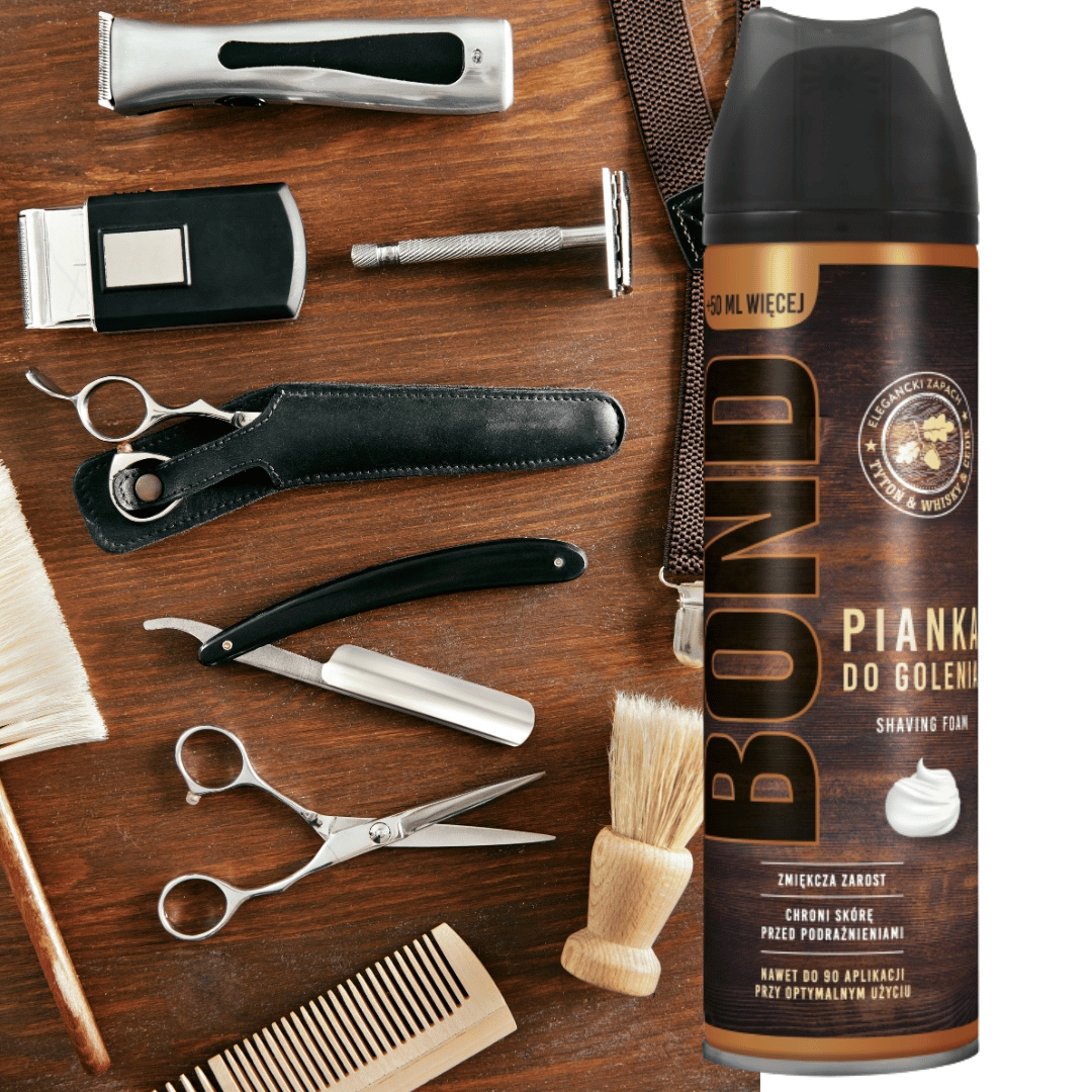 PIANKA DO GOLENIA BOND ELEGANCKI ZAPACH WHISKY Marka Bond