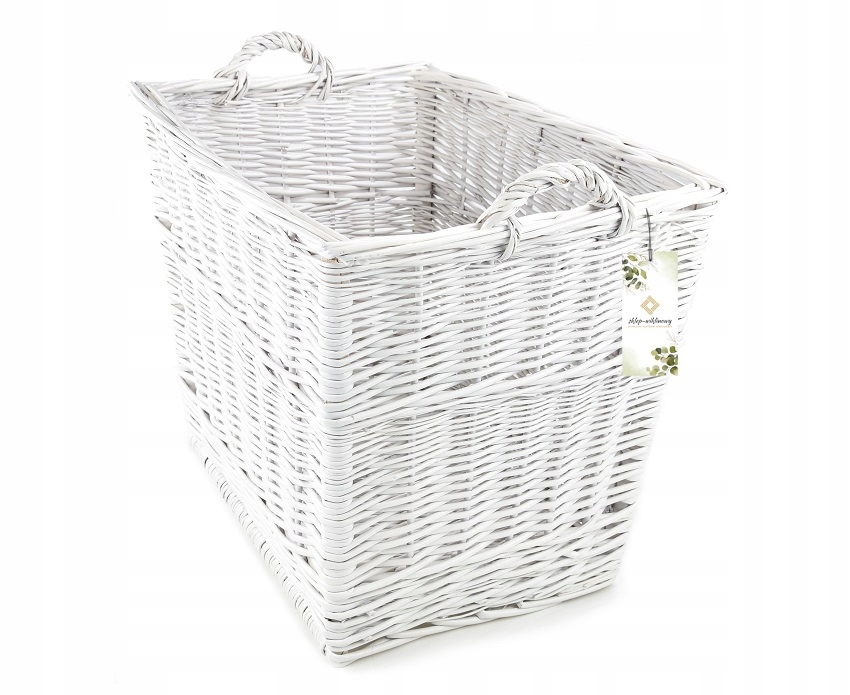 Proutěný box Koš na hračky Koš na dřevo Polský