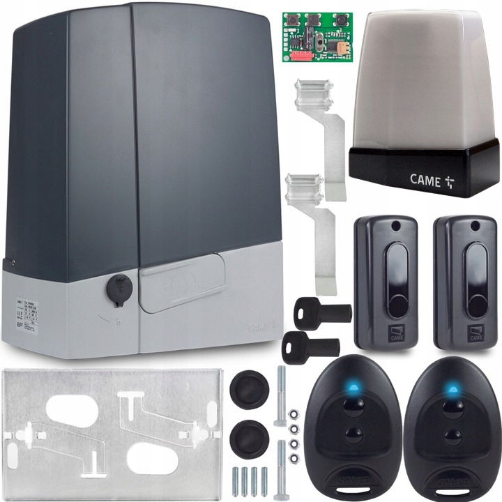 Set Servopohon Came Bxv Safe 2x Pilot 600KG Lampa