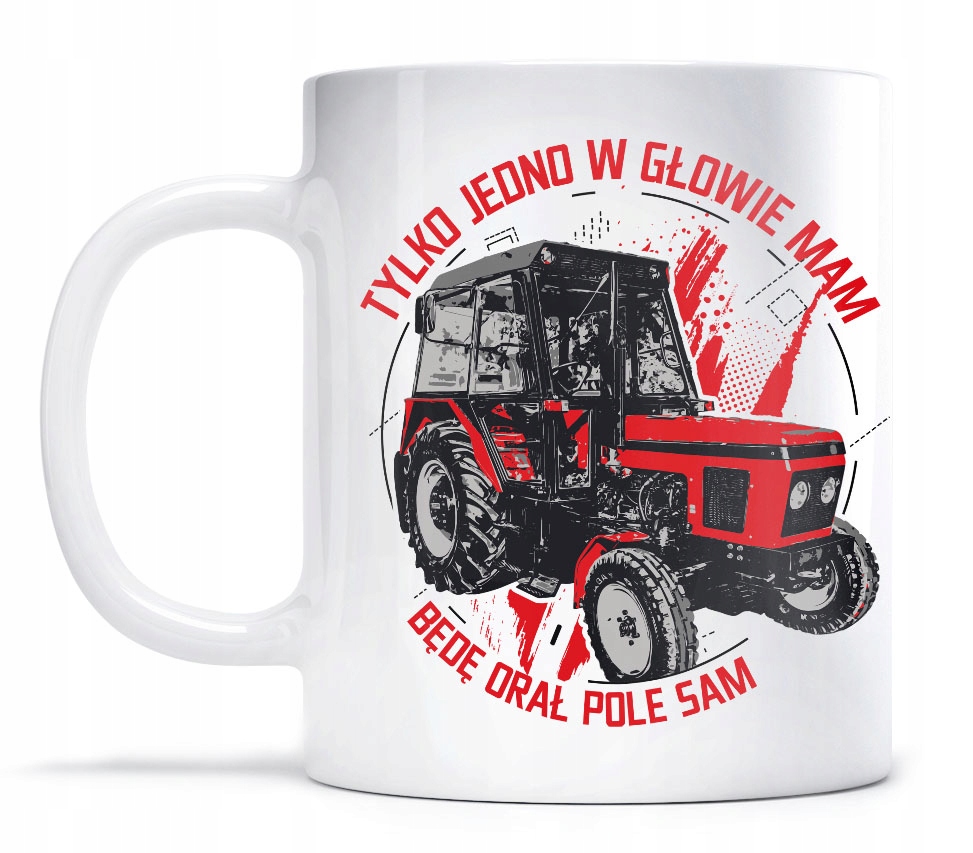 

Kubek Traktorem Ciągnikiem Zetor