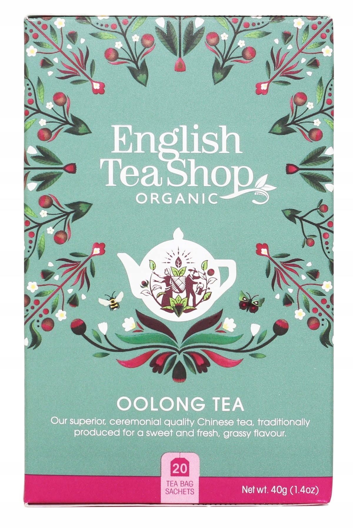 English Tea Shop Čaj Oolong (20x2) Bio 40 g