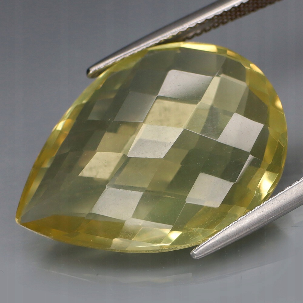 Křemen Lemon Přírodní 24,35 ct Roztomilá Lžička video IKW1034