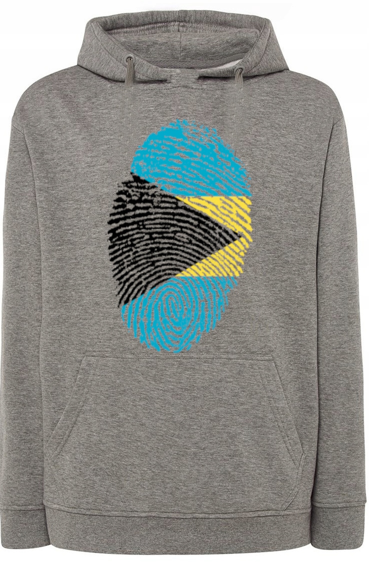 Bahamy Vlajka Otisk Pánská Mikina Potisk r.M