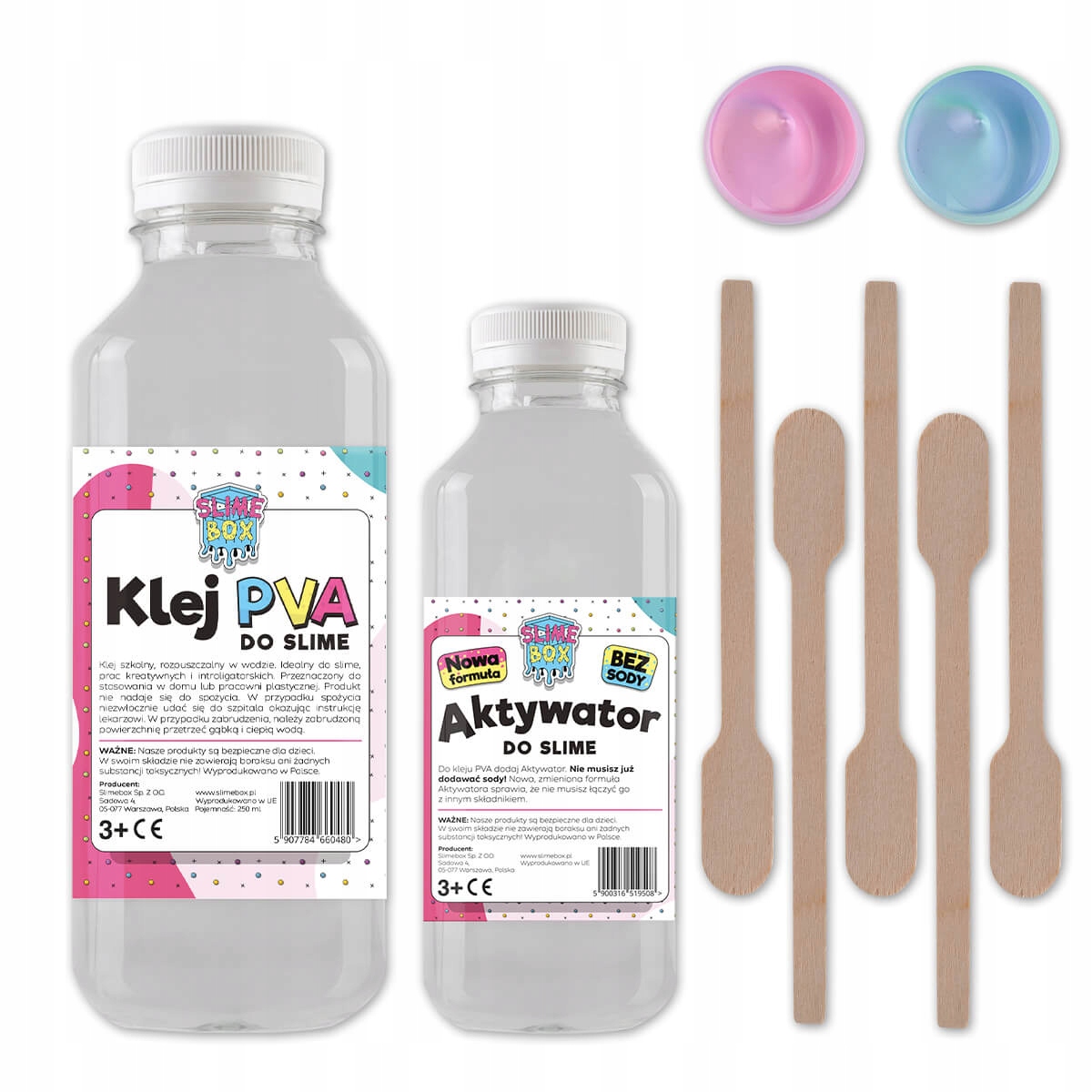 Zestaw do robienia slime SWEET SHAKE SLIME | Slime Box, Slime DIY, Okazja EAN (GTIN) 5906379278604