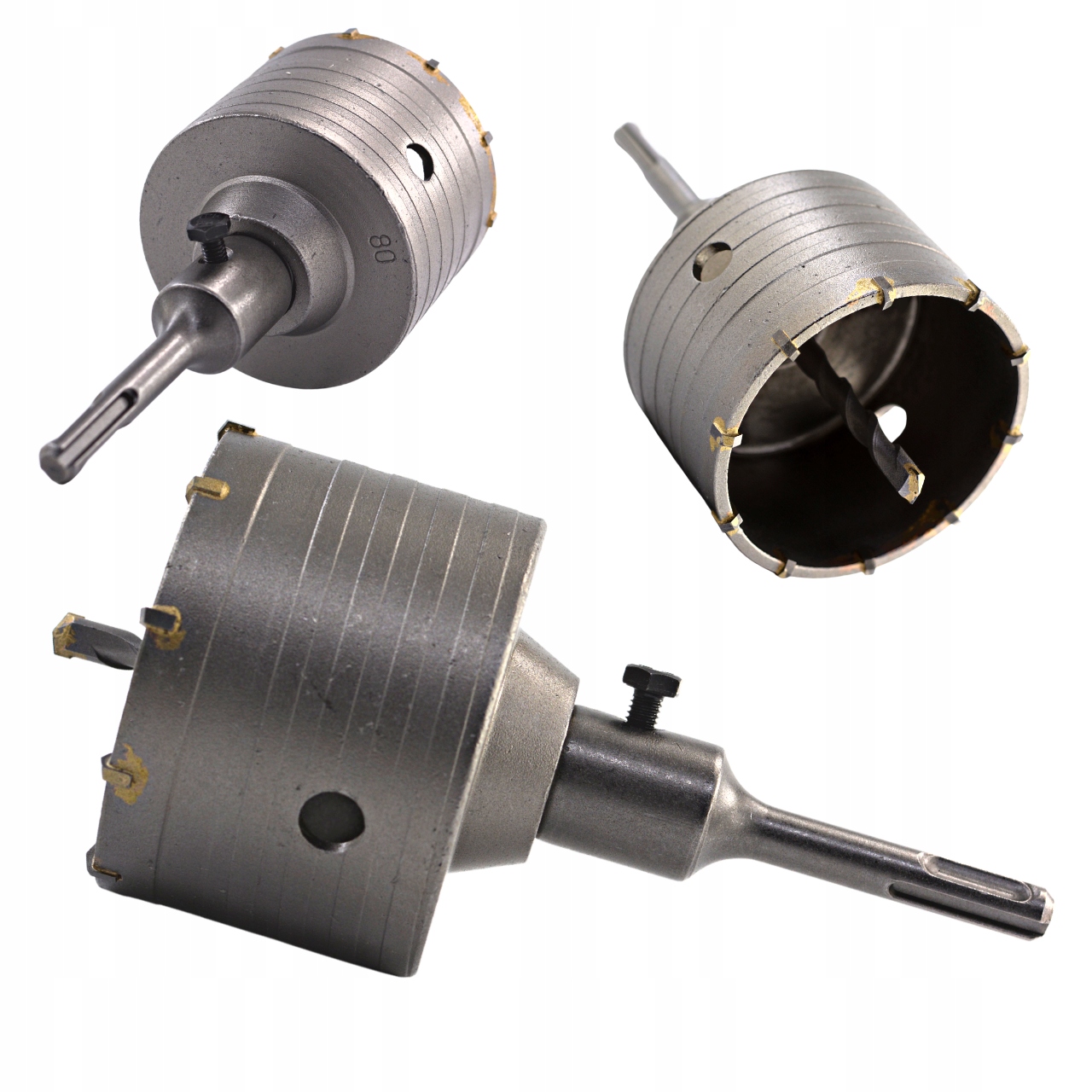 

Otwornica Koronka Do Betonu 80mm Sds-plus Zestaw