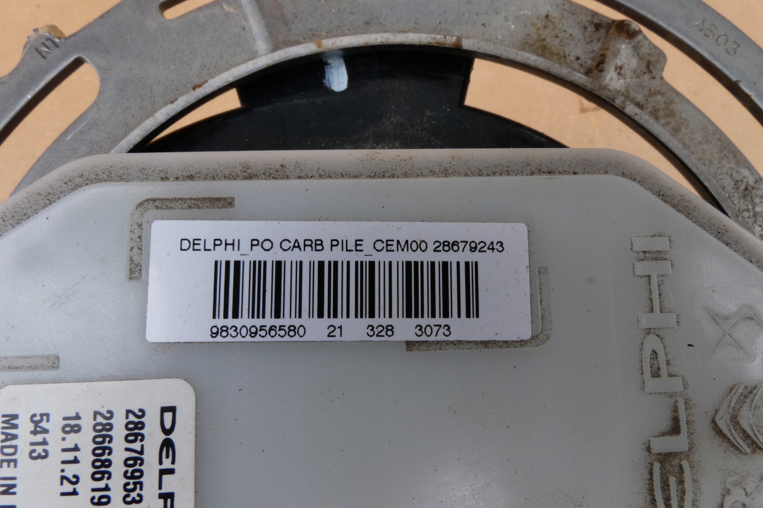 OPEL ASTRA L 1.2 TURBO feed pump 9830956580