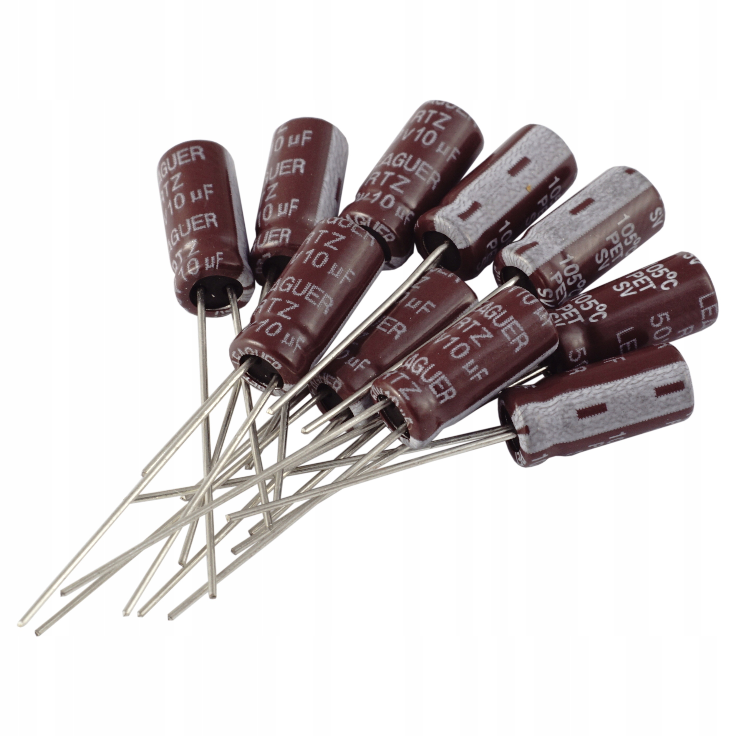 

Kondensator elektr. 10uF 50V Low Esr [10szt]