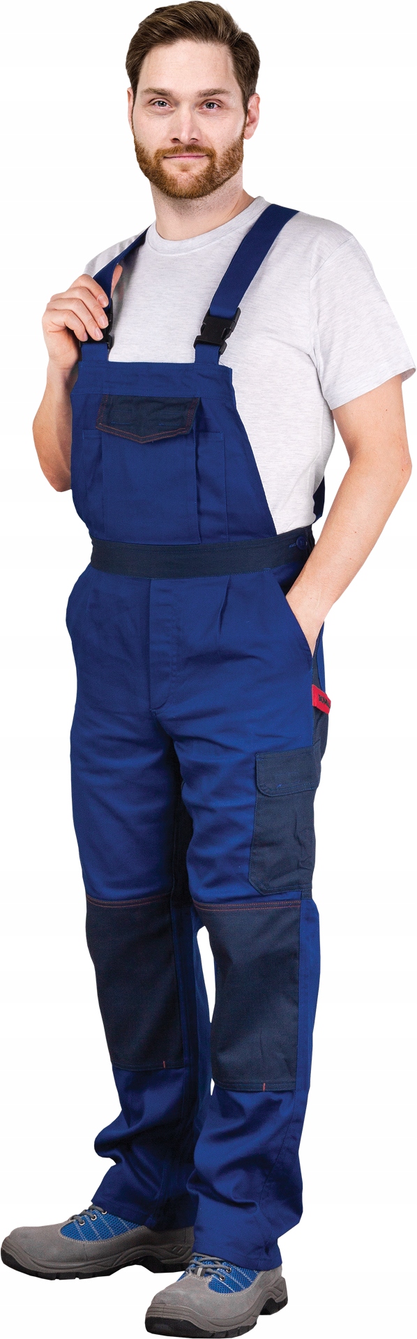 Ochranné kalhoty s laclem Bomull