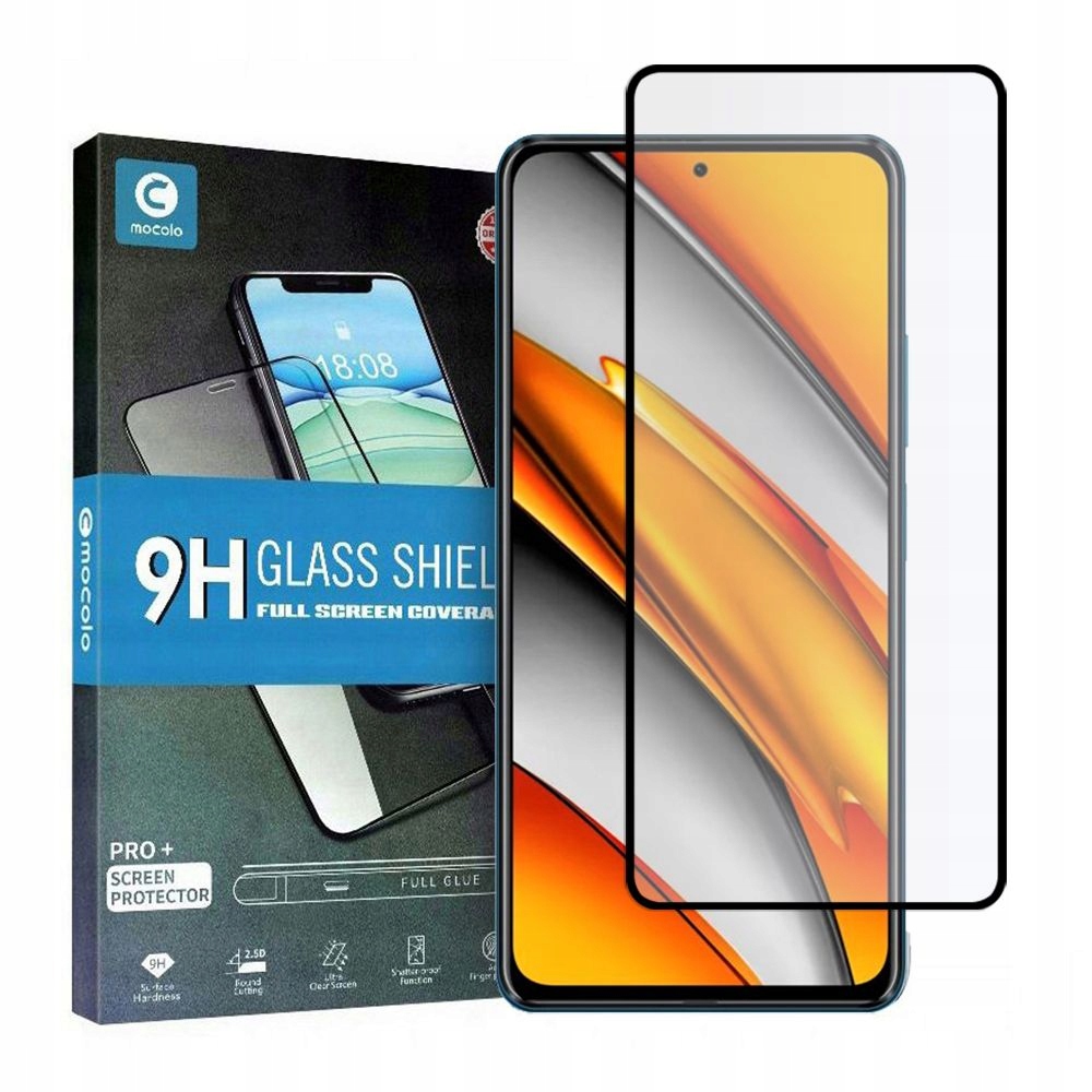

Szkło hartowane Mocolo Xiaomi Poco F3 czarny