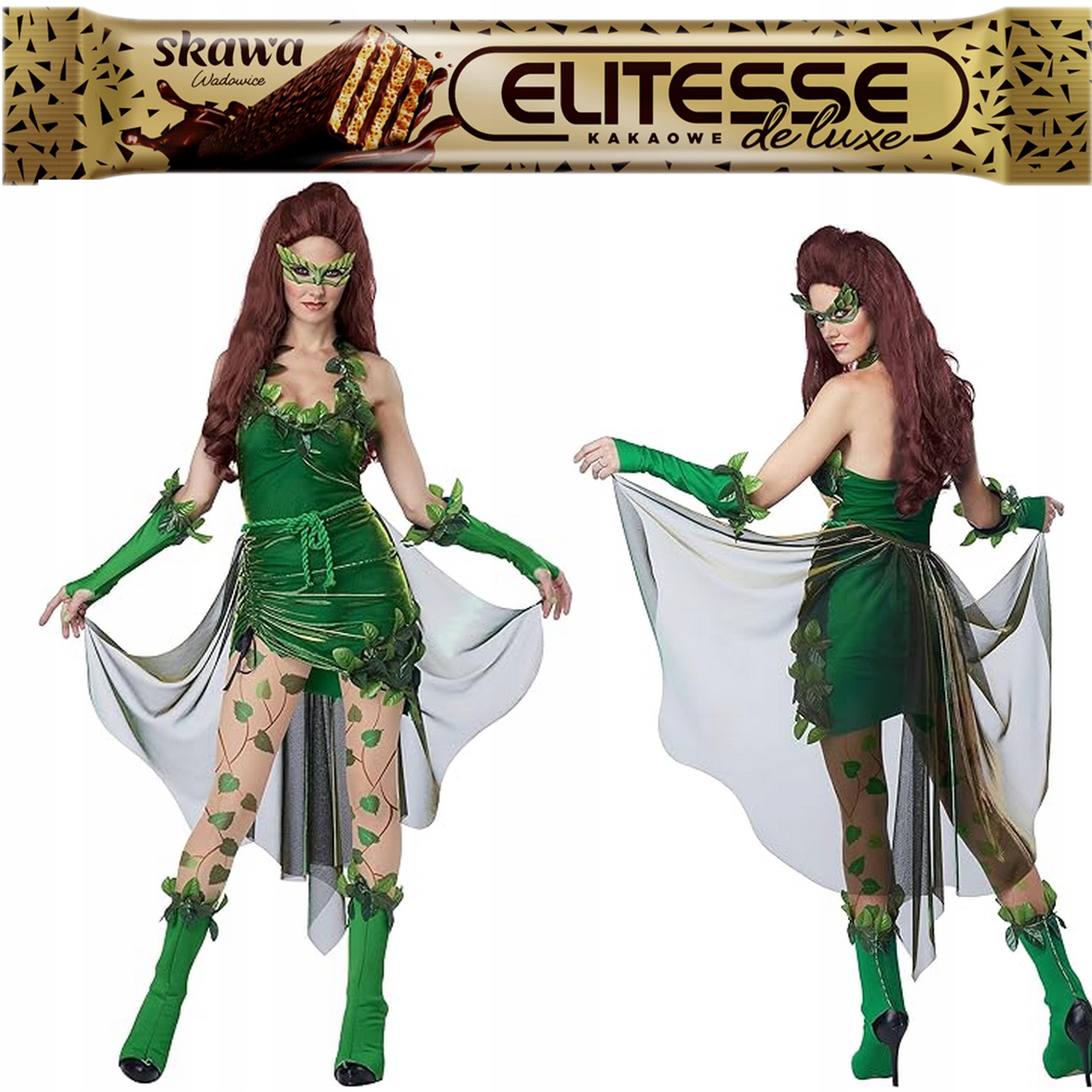 kostým nezbedné jedovatkyně pro ženy Žena Břečťan XL Nový