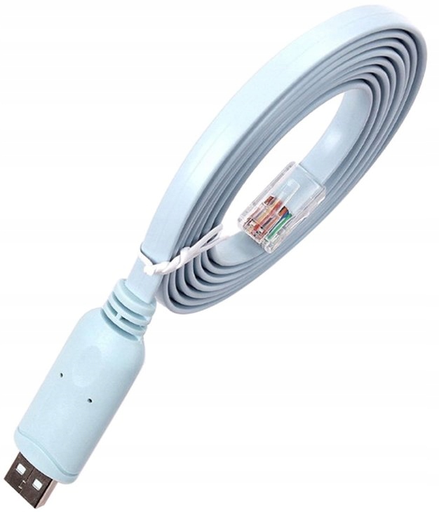 KABEL KONSOLOWY RS232 do RJ45 WIN10 CISCO TERMINAL Producent Inna