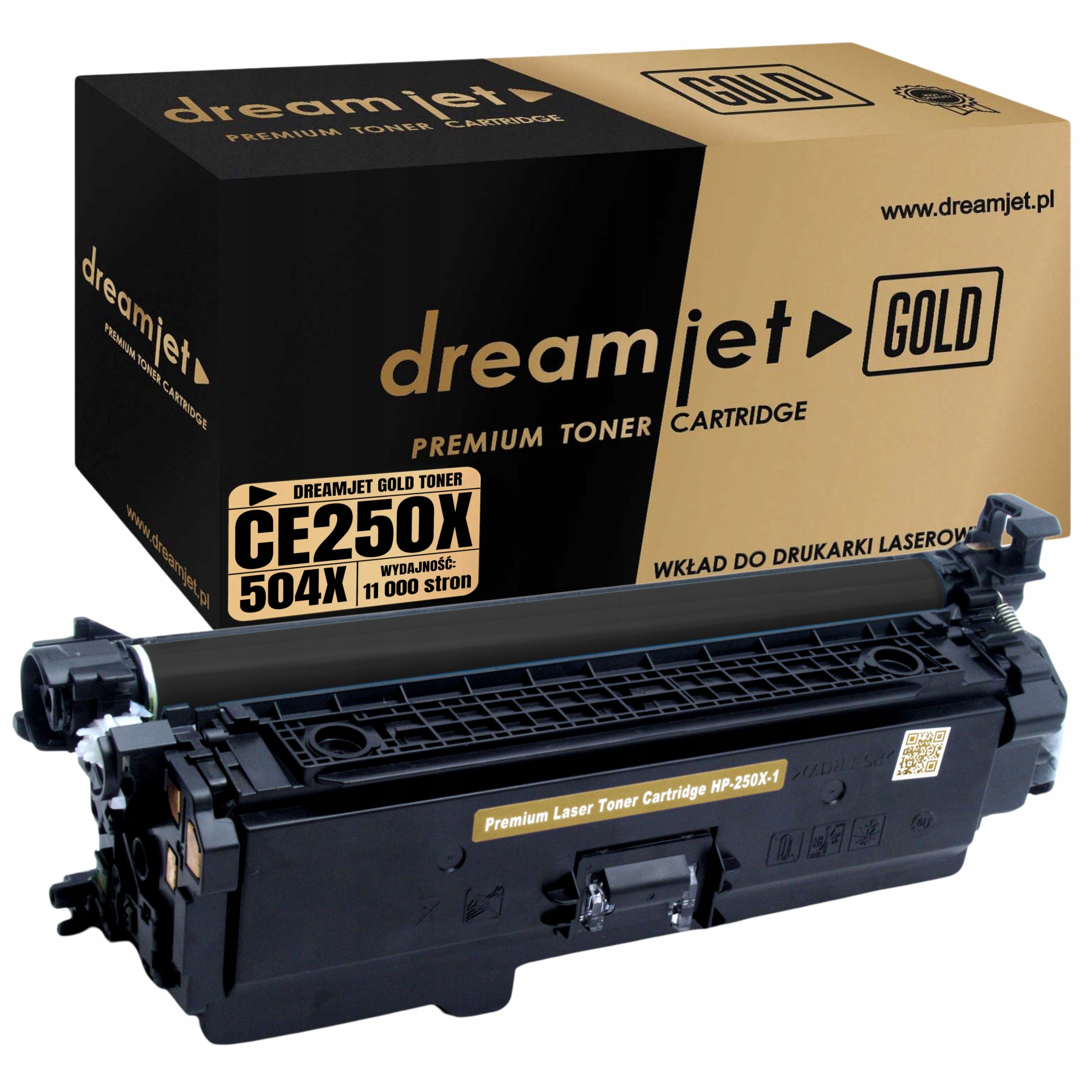 CE250X Tonerová náhrada pro tiskárny Hp Color LaserJet CP3525 CM3530