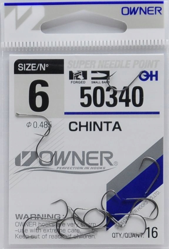 

Nr 6 Haczyki 50340 Owner Chinta Haczyk Czarny