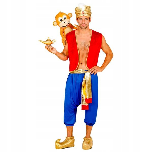 Kostým Princ Aladin Bojovník Arábie Převlek Karneval XXL