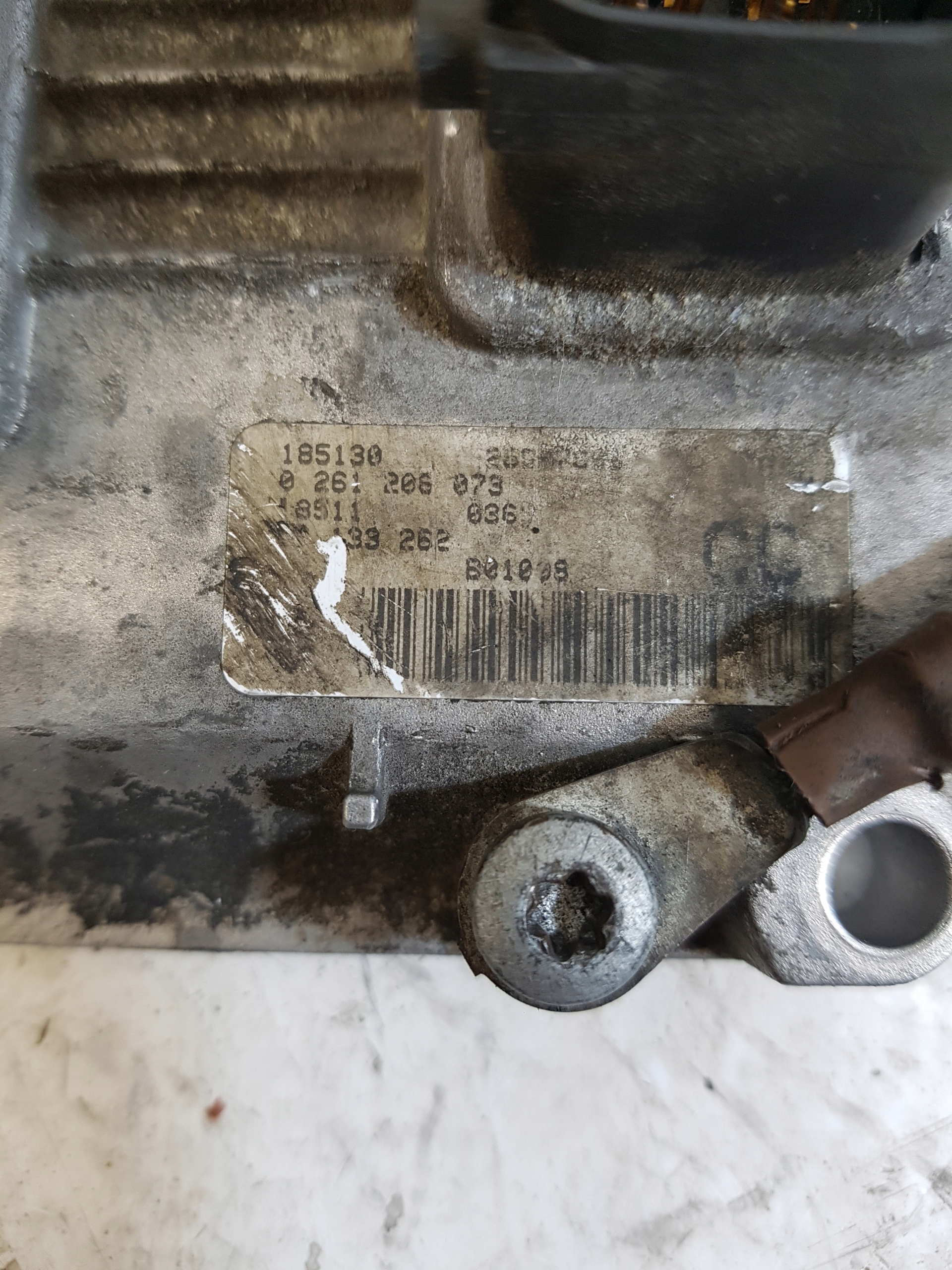 running board STARTOWY IMMO OPEL ASTRA G 0261206073 24445098