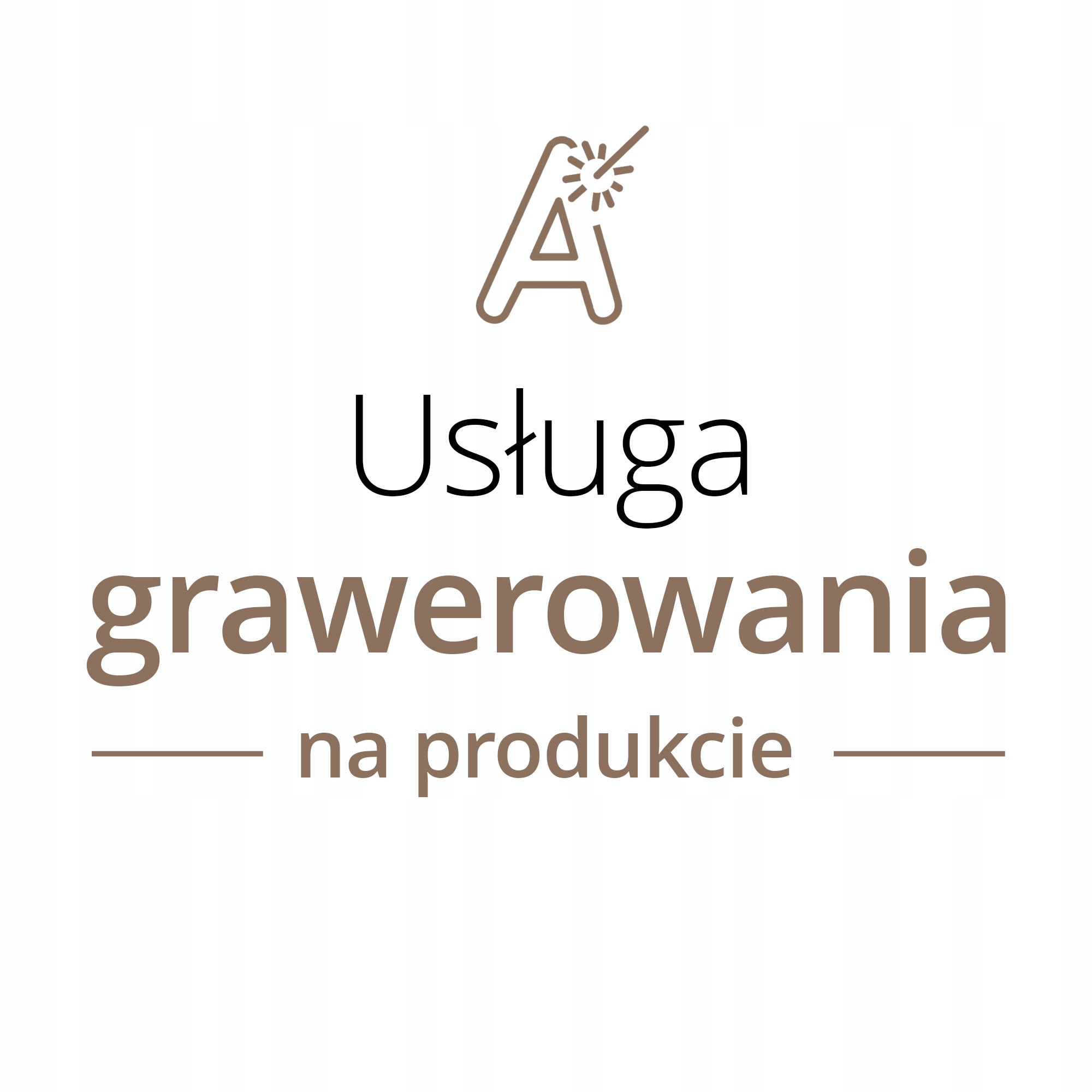 

Usługa grawerowania Na Produkcie