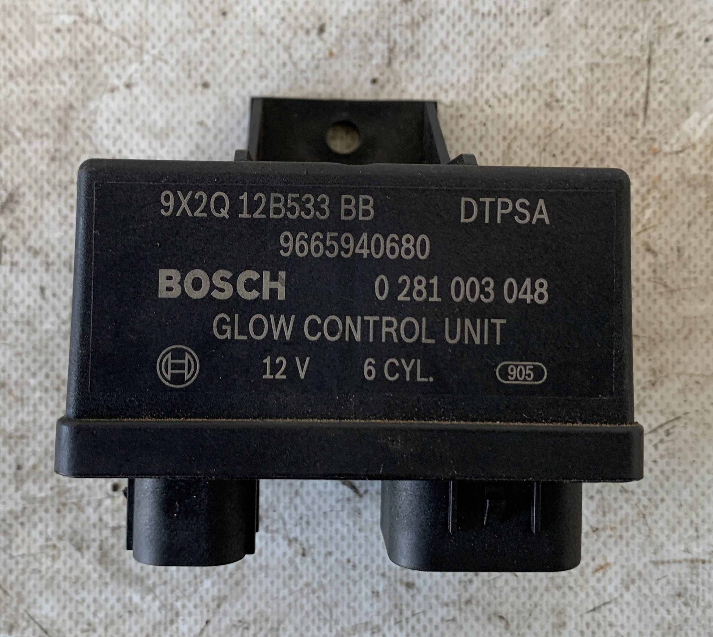 relay plugs CITROEN C5 III 3.0 HDI 9665940680