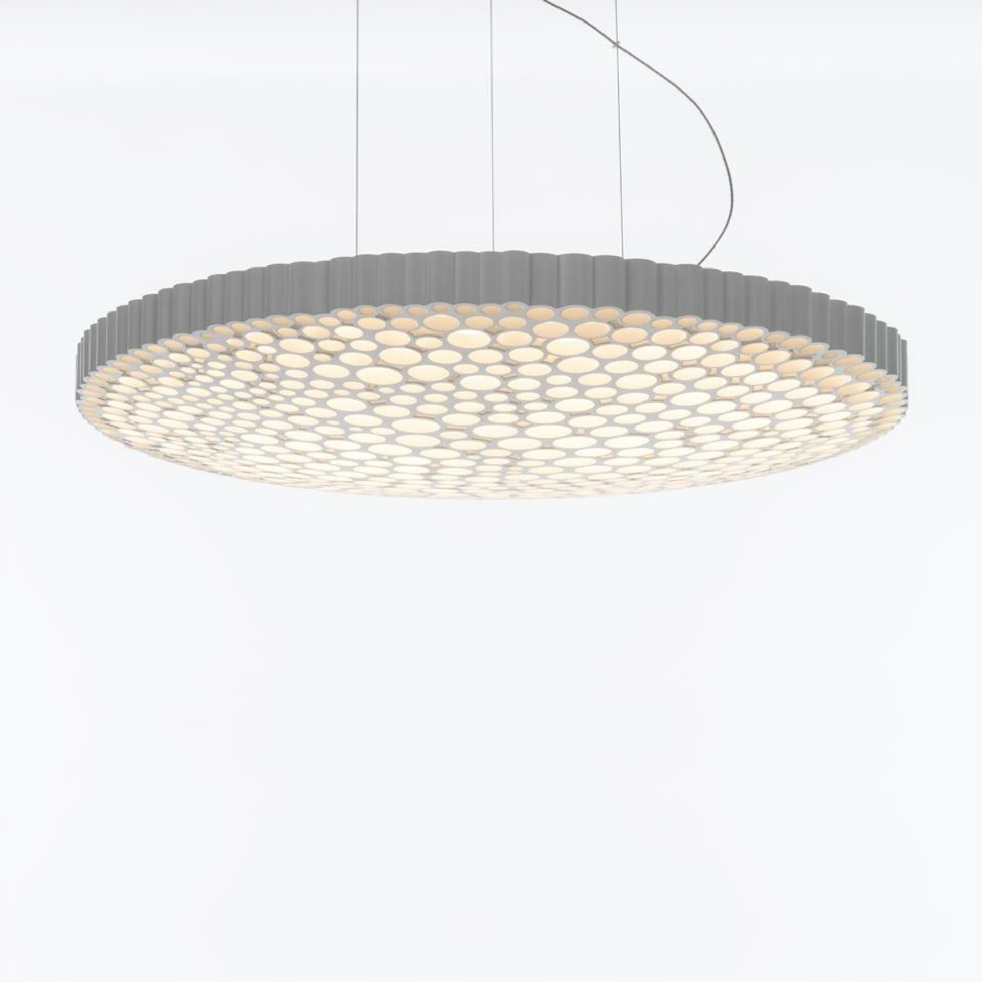 Artemide Calipso závěsné svítidlo 3000K, stmívatelné, Bluetooth, bílá