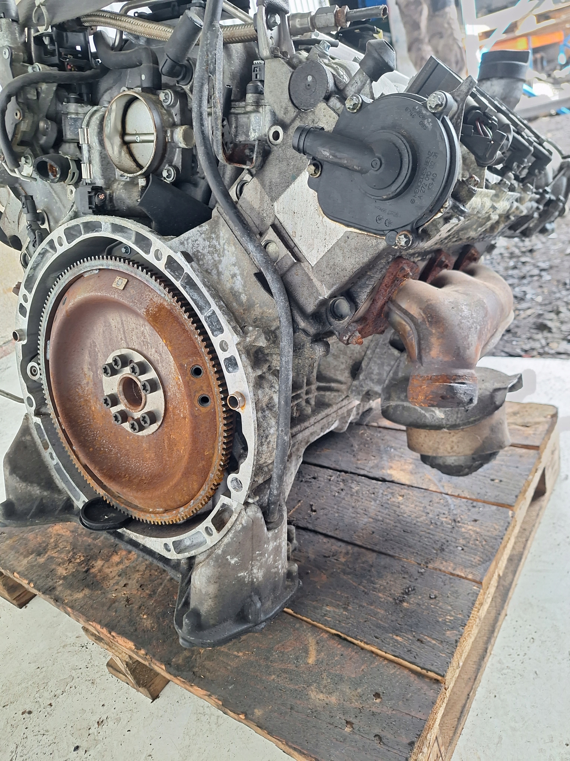 MERCEDES 3.0 V6 BENZYNYA 04-11 engine 272942