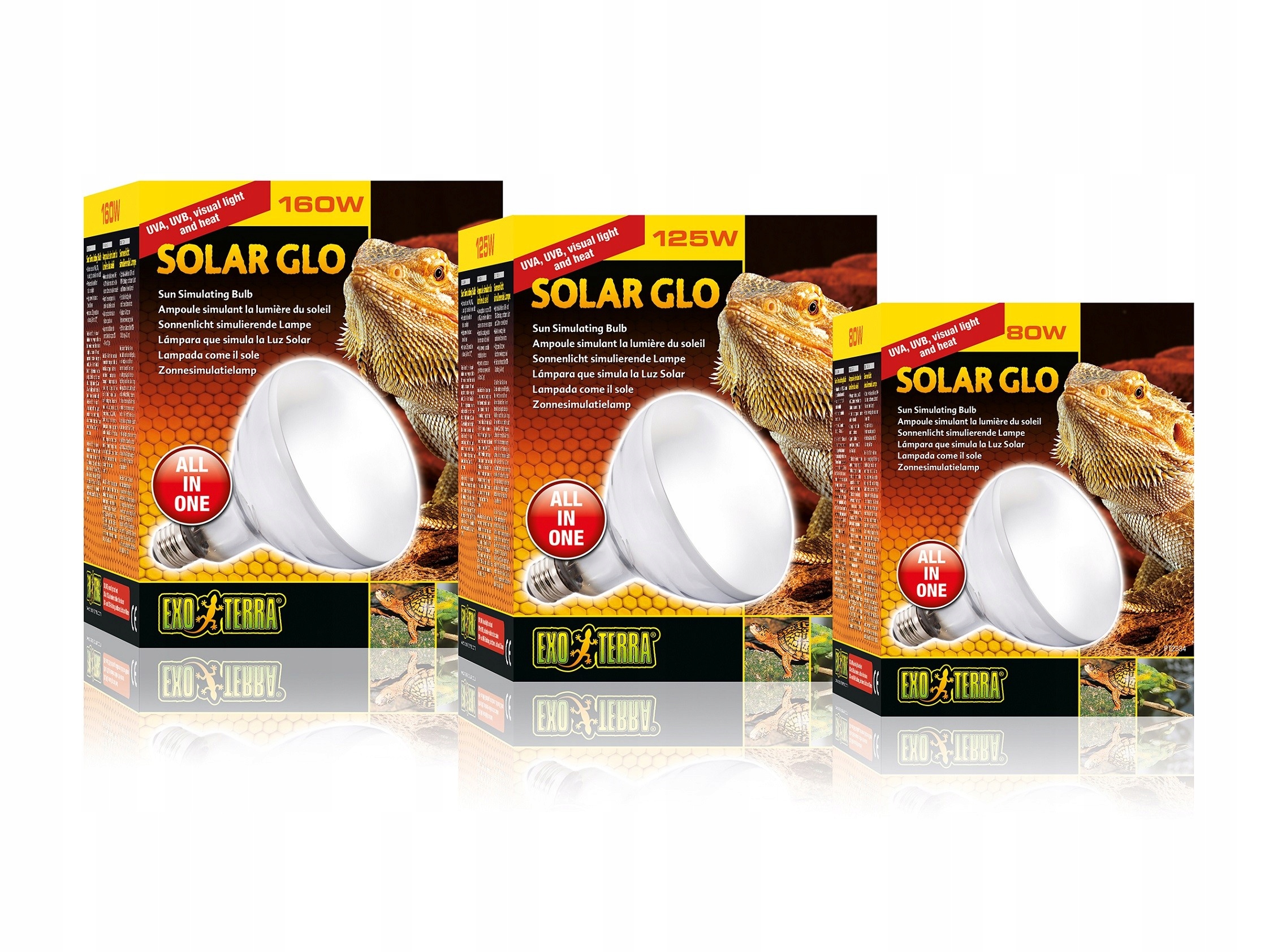 Levně Metahalogen Exo Terra Solar Glo Lampa 3v1 160W